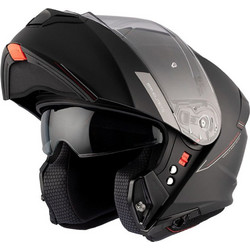 MT Genesis SV A1 Matt Black Κράνος Μηχανής Flip-Up 1650gr