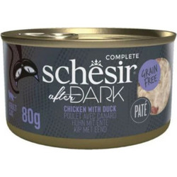 Schesir After Dark Adult Pate Grain Free with Chicken & Duck 80gr