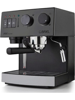 Briel ES62A Inox Μηχανή Espresso 1260W 19bar