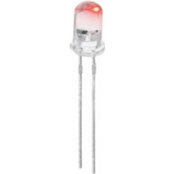 LED 5mm ΥΨΗΛΗΣ ΔΙΑΦΑΝΕΣ ΚΟΚΚΙΝΟ 800mcd 15 BULK 5013LRC FOR Τεμάχια:100 01.020.0029