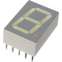 DISPLAY LED 1 ΨΗΦΙΟΥ 14.2mm HI ΚΟΚΚΙΝΟ ΚΑΘΟΔΟΥ FYS5613AUH FOR Τεμάχια:10 01.021.0021