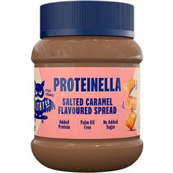 HealthyCo Proteinella Salted Caramel Άλειμμα Αλατισμένης Καραμέλας με Έξτρα Πρωτεΐνη Χωρίς Προσθήκη Ζάχαρης, 360gr