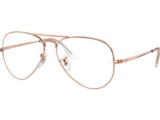 Ray-Ban RB6489 3094 Ανδρικός Σκελετός Γυαλιών Οράσεως Μεταλλικός Χρυσός