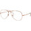 Ray-Ban RB6489 3094 Ανδρικός Σκελετός Γυαλιών Οράσεως Μεταλλικός Χρυσός