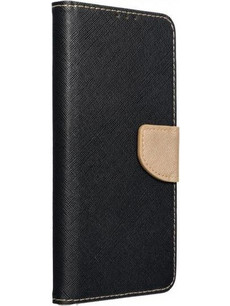 Θήκη κινητού Forcell Fancy Book Holster for iPhone 15 Pro Max Black / Gold