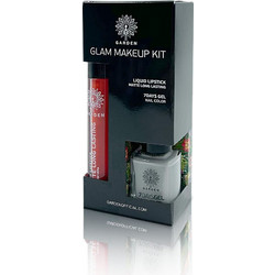 GARDEN Glam Make Up Kit Liquid Lipstick Matte Κραγιόν Glorious Red 05, 4ml & 7Days Gel Nail Polish Βερνίκι 48,12ml