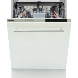 Sharp QW-NI14I47EX Εντοιχιζόμενο Πλυντήριο Πιάτων για 13 Σερβίτσια 59.8cm