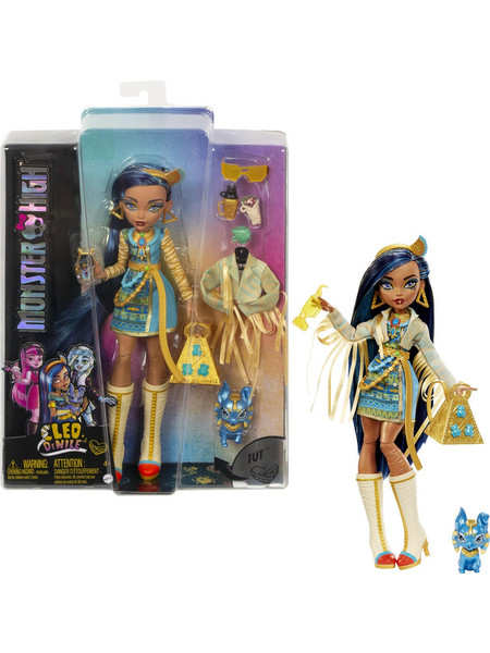 Mattel Monster High Cleo De Nile με Αξεσουάρ