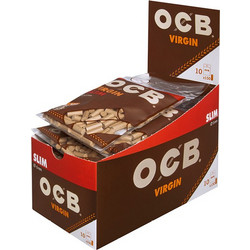 OCB Φιλτράκια Virgin Organic Hemp 120 - Slim 10τεμ
