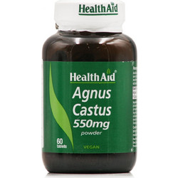 Health Aid Agnus Castus 550mg 60 Ταμπλέτες