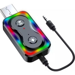 Transmitter Bluetooth Αυτοκινήτου 2 σε 1 Car MP3 Player RGB Q1 OEM