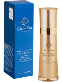 Glow Era Anti-Ageing with Snail Secretion Face Αντιγηραντικό Serum Προσώπου με Εκχύλισμα Σαλιγκαριού 30ml