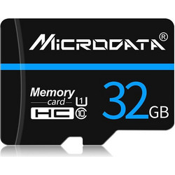 MICRODATA 32GB U1 Blue Line and Black TF(Micro SD) Memory Card (MiCRODATA) (OEM)