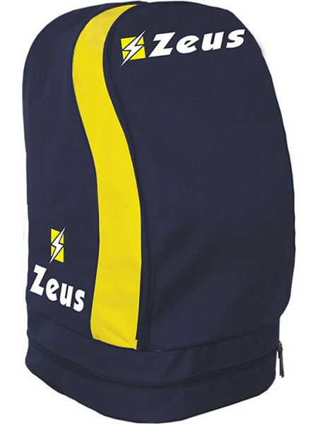 Zeus Zaino Ulysse Τσάντα Πλάτης Ποδοσφαίρου Μπλε Κίτρινη