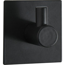 Dimitracas Bathdeco Κρεμαστράκι Meti Ματ Μαύρο Τετράγωνο 21501 05241.002