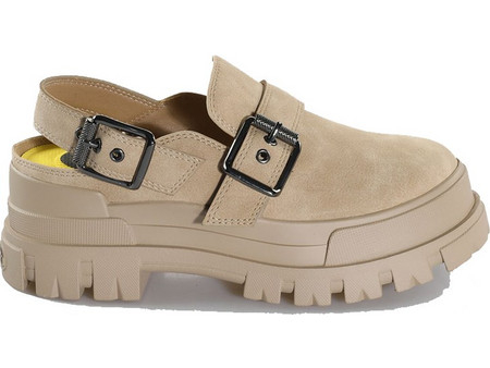 Aspha Clog Snd Buffalo Μπεζ