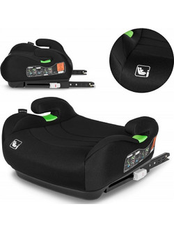 Lionelo Luuk Fix Κάθισμα Αυτοκινήτου i-Size 22-36kg ISOfix Black