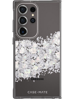 Case-Mate Karat - Samsung Galaxy S24 Ultra case decorated with mother of pearl (A Touch of Pearl)