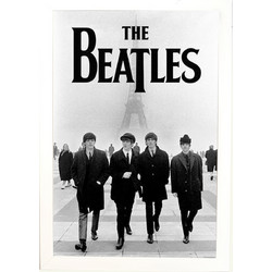 Αφίσα , Pyramid Poster, The Beatles (Eiffel Tower) 61x91,5εκ Κορνίζα Ξύλινη Σε 10 Χρώματα Με Ακρυλικό Τζάμι Άθραυστο K29+PP35303