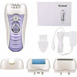 Kemei Σετ Αποτρίχωσης Προσώπου & Σώματος KM-3012 Purple