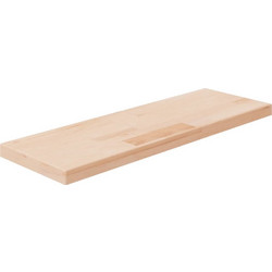 vidaXL Ράφι 60x20x2,5 εκ. από Ακατέργαστο Μασίφ Ξύλο Δρυός kat 342935