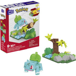 Pokemon Mega Construx Builder Bulbasaur's Forest Fun