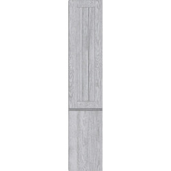 Sanitec Alba B 35 Canyon Κρεμαστή Στήλη Μπάνιου Ξύλινη Greyish