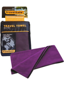 TravelSafe Πετσέτα Θαλάσσης Microfiber Μωβ 85x150cm 106882