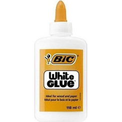 Κόλλα Bic Λευκή 118ml