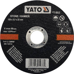 Yato Δίσκος Κοπής Πέτρας 125mm (YT-5932)