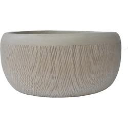 Mastershop Κασπώ Rain Fibreclay Μπεζ Φ53x25cm