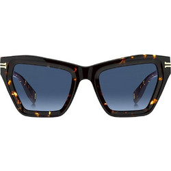 Marc Jacobs MARC1001/S 086/GB Γυναικεία Γυαλιά Ηλίου Πεταλούδα Κοκάλινα Καφέ με Μπλε Polarized Φακό