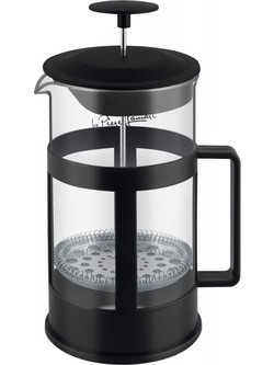Καφετιέρα Τσαγιέρα Χειρός PRESS 600ML 9,5cm Lamart LT7060 Διάφανο/Μαύρο