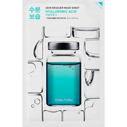 Holika Holika Hyaluronic Acid Skin Rescuer Hyaluronic Acid Sheet Μάσκα Προσώπου για Ενυδάτωση με Υαλουρονικό 20ml