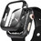 Tech-Protect Defense360 Πλαστική Θήκη Tempered Glass για Apple Watch 4 / 5 / 6 / SE 44mm Μαύρη