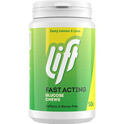 Lift Fast Acting Lemon Lime 50 Μασώμενα Δισκία