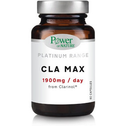 Power Health Platinum Range CLA MAX 30caps Συμπλήρωμα Διατροφής για Ενίσχυση Μεταβολισμού
