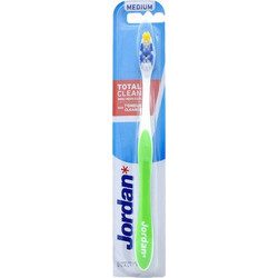 Jordan Total Clean Medium Οδοντόβουρτσα Πράσινη