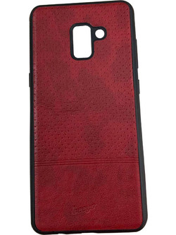 Beeyo Premium Case για Samsung A8 Plus (2018) maroon