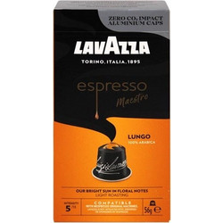 Lavazza Κάψουλες Espresso Maestro Lungo Συμβατές με Μηχανή Nespresso 10τμχ