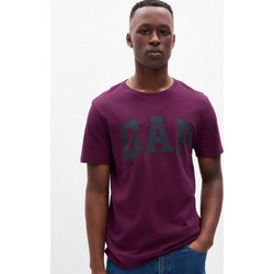 Gap Logo Μπλούζα beach purple plum