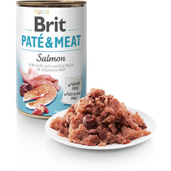 Brit Pate & Meat Adult Grain Free with Salmon 400gr