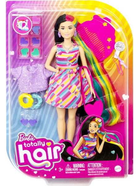 Mattel Barbie Totally Hair Heart-Themed