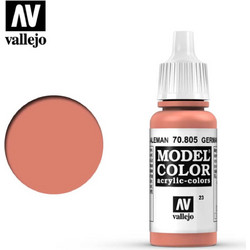 Brand Model color acrylic paint -Vallejo 17ml -German orange 70805