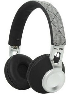 Blow HDX100 Ενσύρματα Ακουστικά On Ear Ασημί