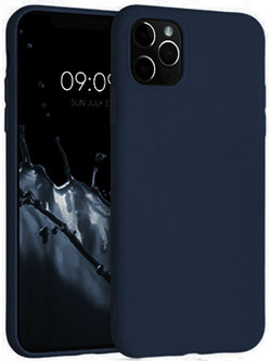 Back Cover Θήκη Ενισχυμένης Σιλικόνης για iPhone 11 Pro Max Σκούρο Μπλε