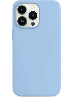 Θήκη Rubber Ενισχυμένης Σιλικόνης για iPhone 13 Pro Max Γαλάζιο
