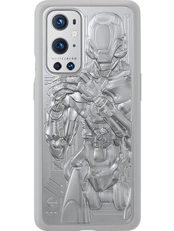 Unique Droid Bumper Case for OnePlus 9 Pro, Silver 5431100218 Retail