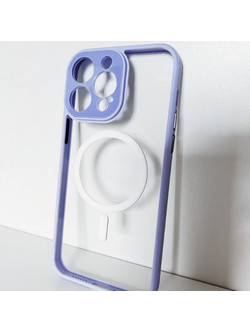 MDA HYBRID CASE MAGSAFE IPHONE 14 PRO (CLEAR PURPLE)