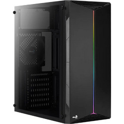 Aerocool Split Gaming Midi Tower Κουτί Υπολογιστή RGB με Πλαϊνό Παράθυρο